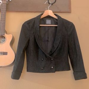 Armani Exchange | Black crop blazer